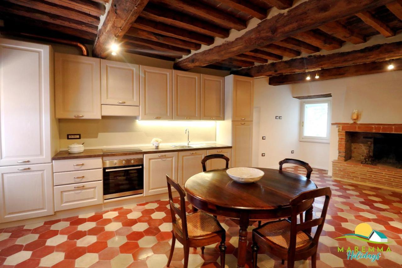 Maremma Holidays- La Casa Di Rocca Scarlino Esterno foto