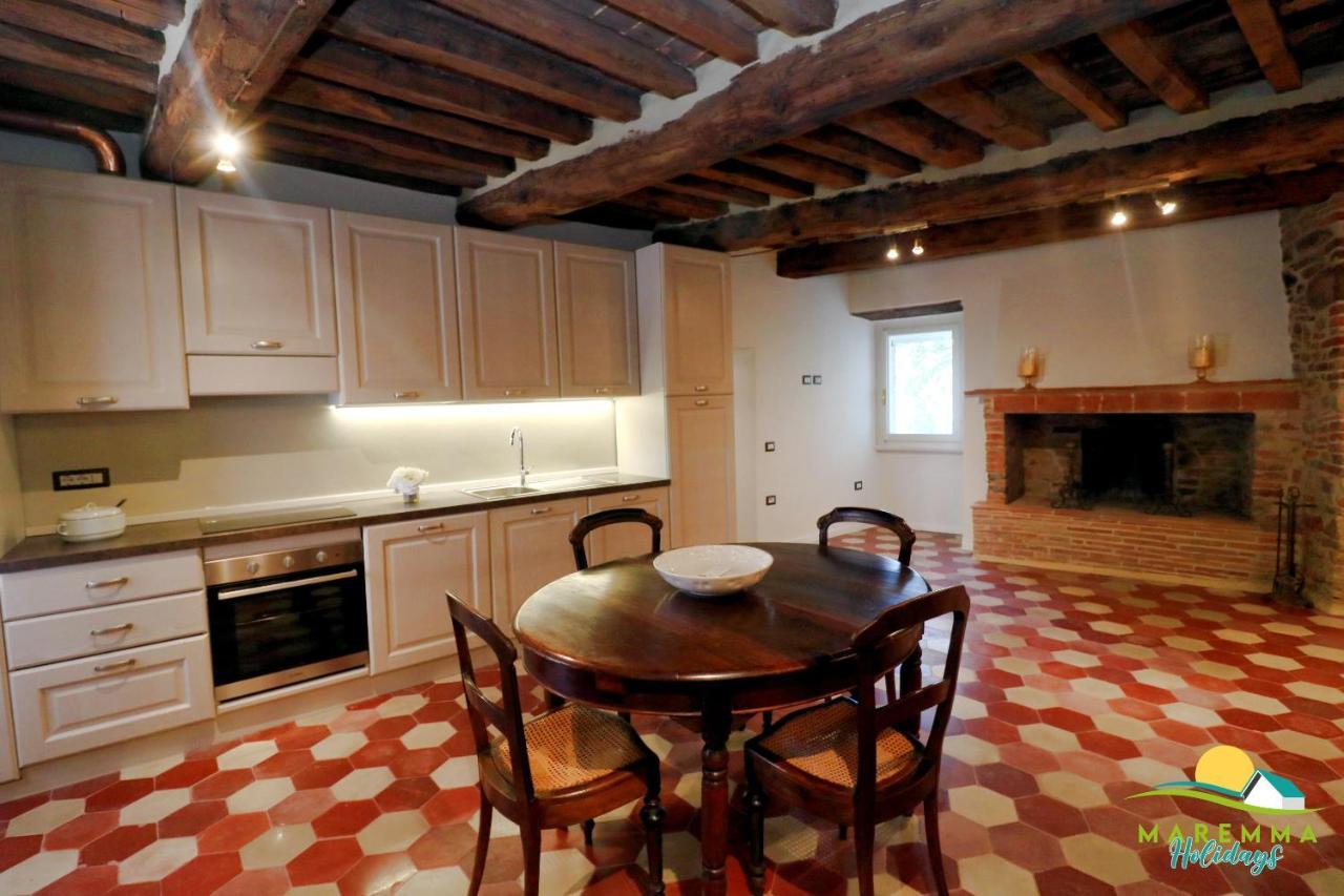 Maremma Holidays- La Casa Di Rocca Scarlino Esterno foto