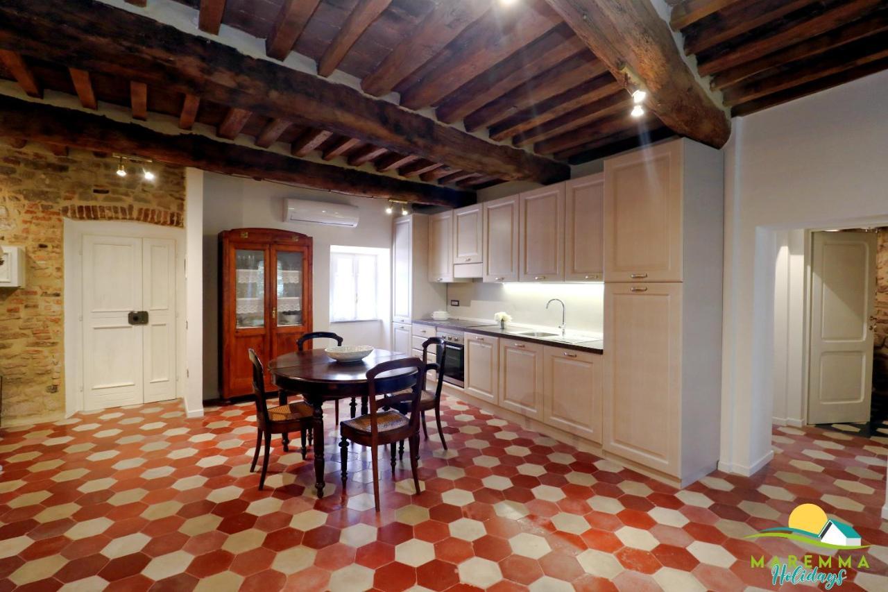 Maremma Holidays- La Casa Di Rocca Scarlino Esterno foto