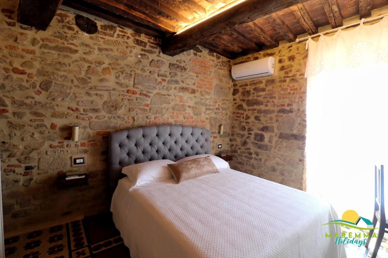 Maremma Holidays- La Casa Di Rocca Scarlino Esterno foto